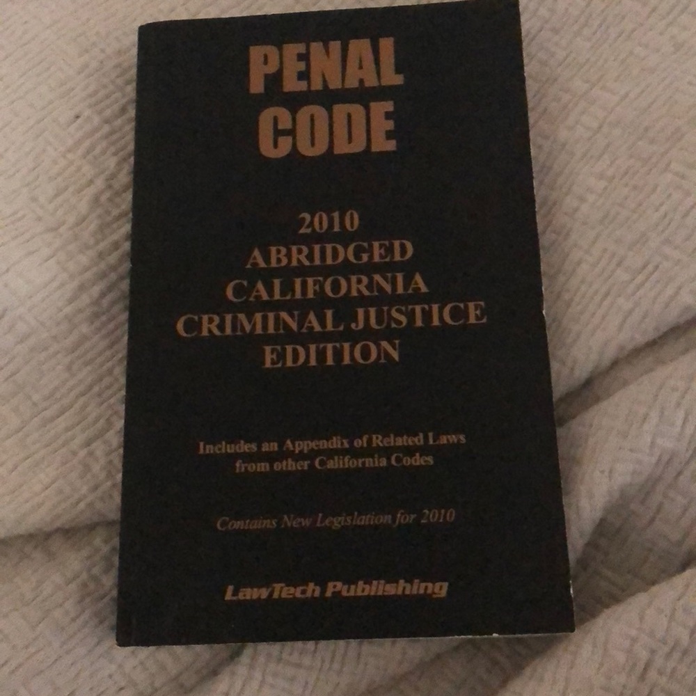 Penal code book